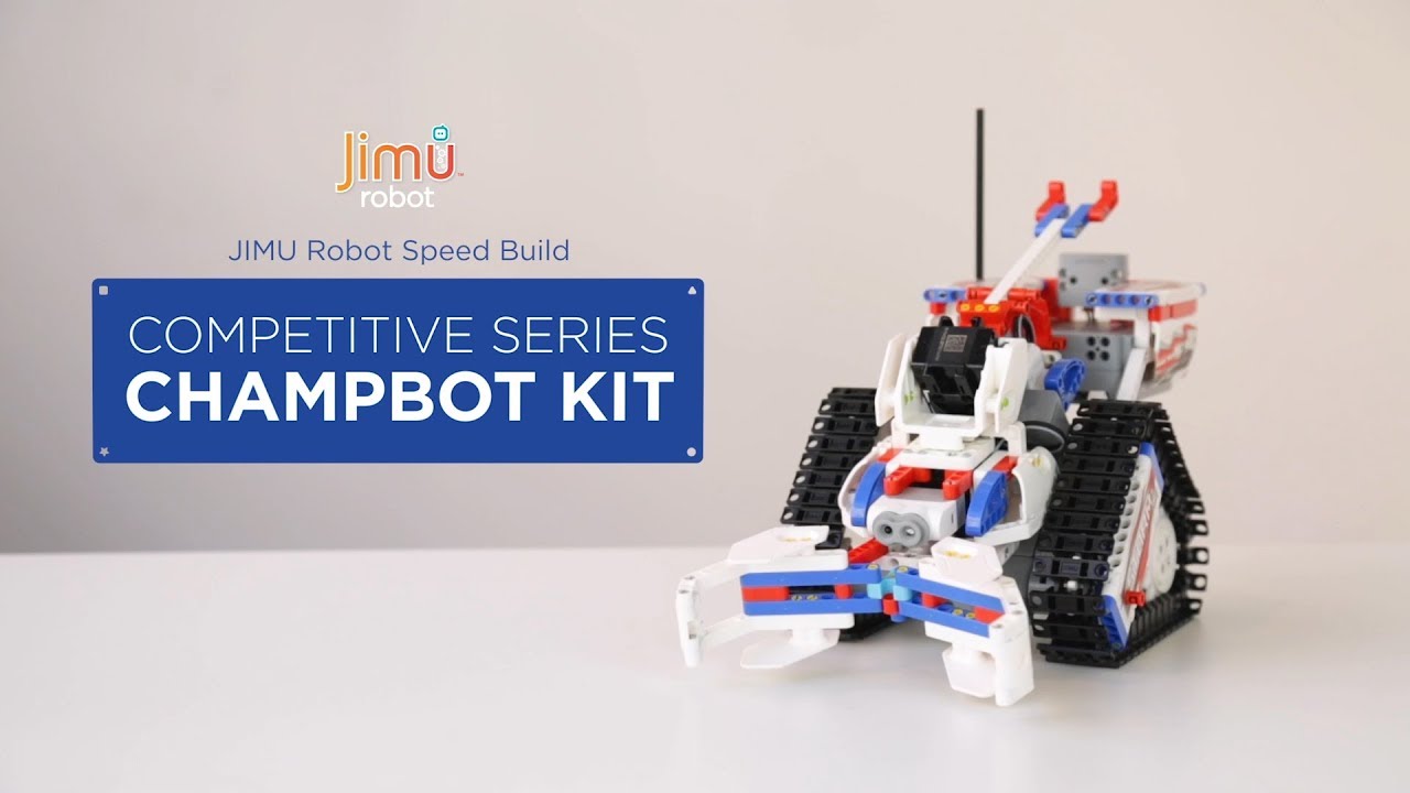 UBTECH JIMU Robot Competitive Series from Robotics 522 Pcs Champbot Kit/ App-Enabled Building & Coding STEM Robot Kit