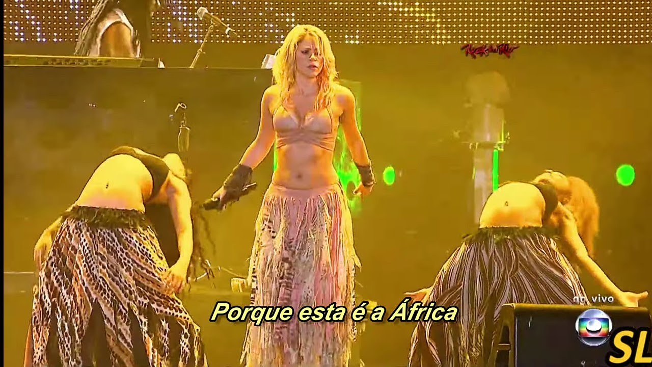 Shakira   Waka Waka Live In Brazil Traduo Legendado
