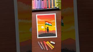 🇮🇳 Easy Independence Day Drawing 2026 | Oil Pastel Step-by-Step Tutorial 🇮🇳 Easy Independence Day Drawing 2026 | Oil Pastel Step-by-Step Tutorial