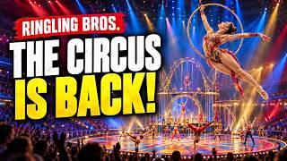 დედამიწაზე ახალ, უდიდეს შოუზე წავედი! (Ringling Bros.-ის ცირკის გადატვირთვა 🎪)