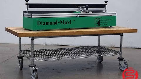 2002 Diamond Maxi MX-138 Squeegee Sharpener