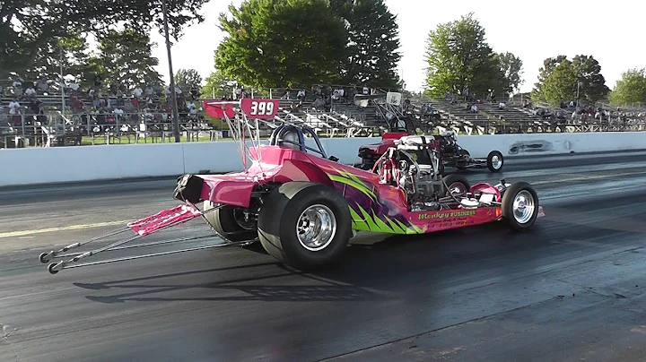 Andy Bowman and Brian Carson Milan Dragway Nostalg...