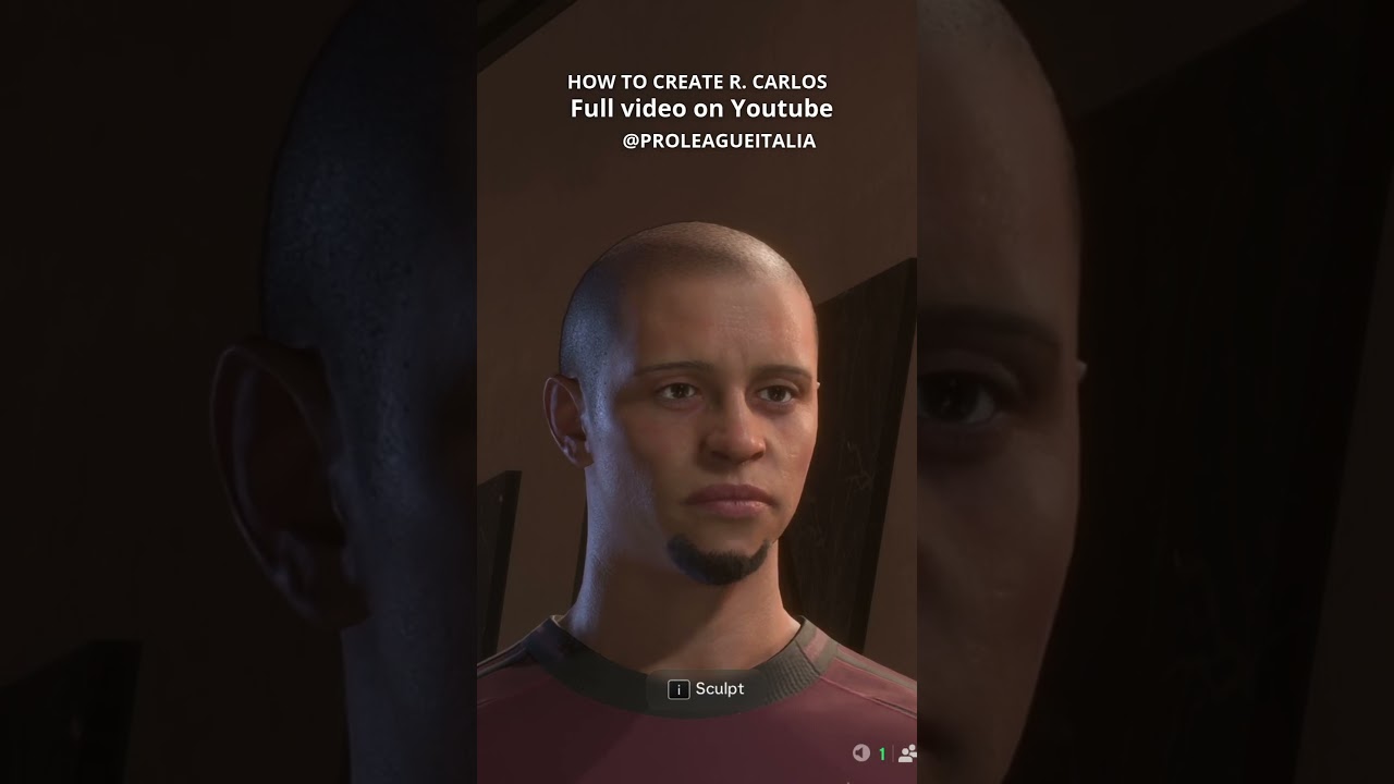 ROBERTO CARLOS Face Creation in EA FC 25 - Pro Club & Career Mode Tutorial 