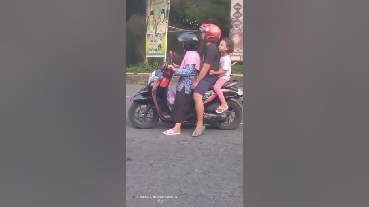 Ibuibu Bapak Bocil Boncengan Viral Lucu Ngakak Duar Youtube