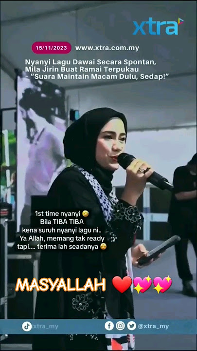 Download lagu Bahagian 2 | DAWAI cover Mila Jirin β€οΈπππππππ #fypγ·γviral #laguviral #lagumalaysia #milajirin π€