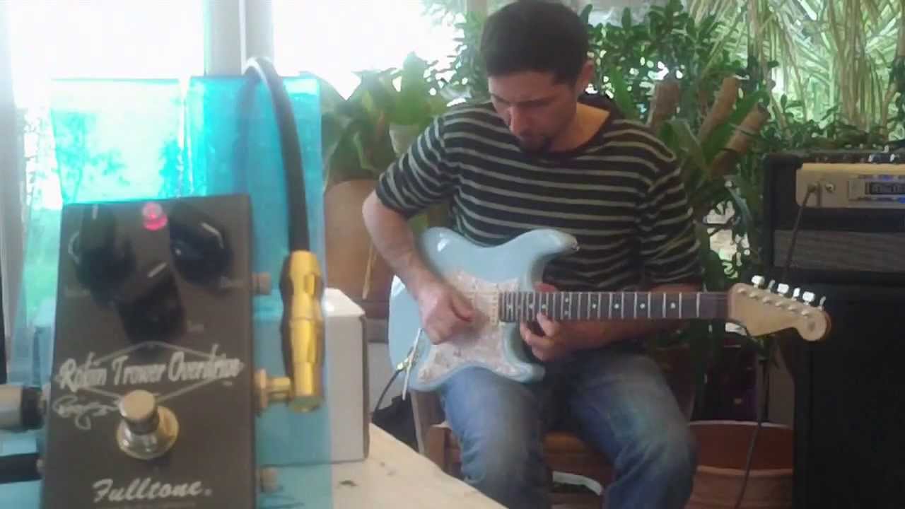 FULLTONE ROBIN TROWER OVERDRIVE - WARMOTH STRAT (WOLFTONE PICKUPS) - FRYETTE MEMPHIS 30