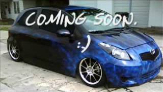 Blue Flame 07 Toyota Yaris Cruising