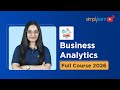Business Analysis With Excel Full Course 2026 [FREE] | Business Analytics With Excel | Simplilearn