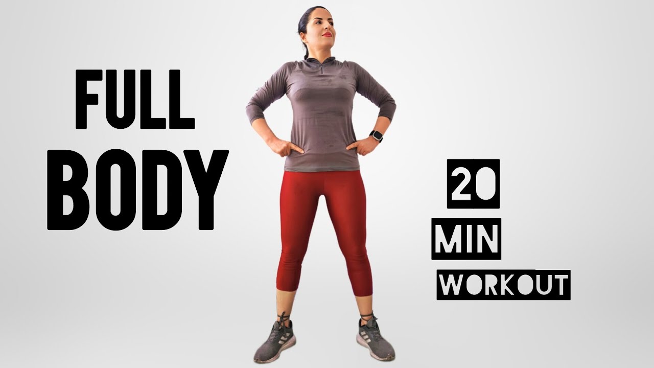 20 Min Full Body Workout - Strength & Fat Burn ( No Equipment + No ...