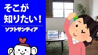 【そこが知りたい！】ソフトサンティア