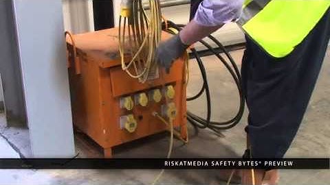 Confined Space Electrical Safety   HD Safety Video Toolbox Talk