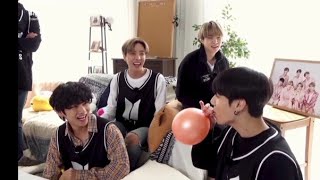 [ENG SUB]Jungkook and Jhope Inhale Balloon helium| BTS Festa 2020