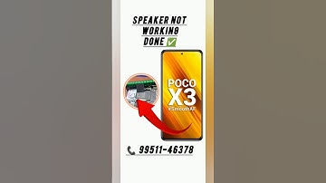 POCO X3 RINGER NOT WORKING ✅ #mobilerepair #mancherial