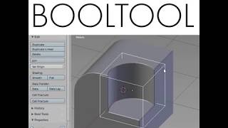Daily Blender Tip 56 - How To Use the BoolTool Add-on