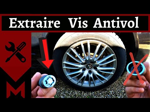 Comment Enlever Vis Antivol Sans Douille - Sans Abimer la Jante ( Ecrou antivol ) ? Meca Maniaque ?