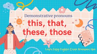 видео: Demonstrative pronouns THIS, THAT, THESE, THOSE. Разница между THIS, THAT, THESE, THOSE. THIS, THESE картинка: Demonstrative pronouns THIS, THAT, THESE, THOSE. Разница между THIS, THAT, THESE, THOSE. THIS, THESE