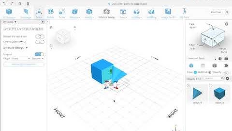 Magnet vs Align Tool. How to position one 3D object onto another in SelfCAD