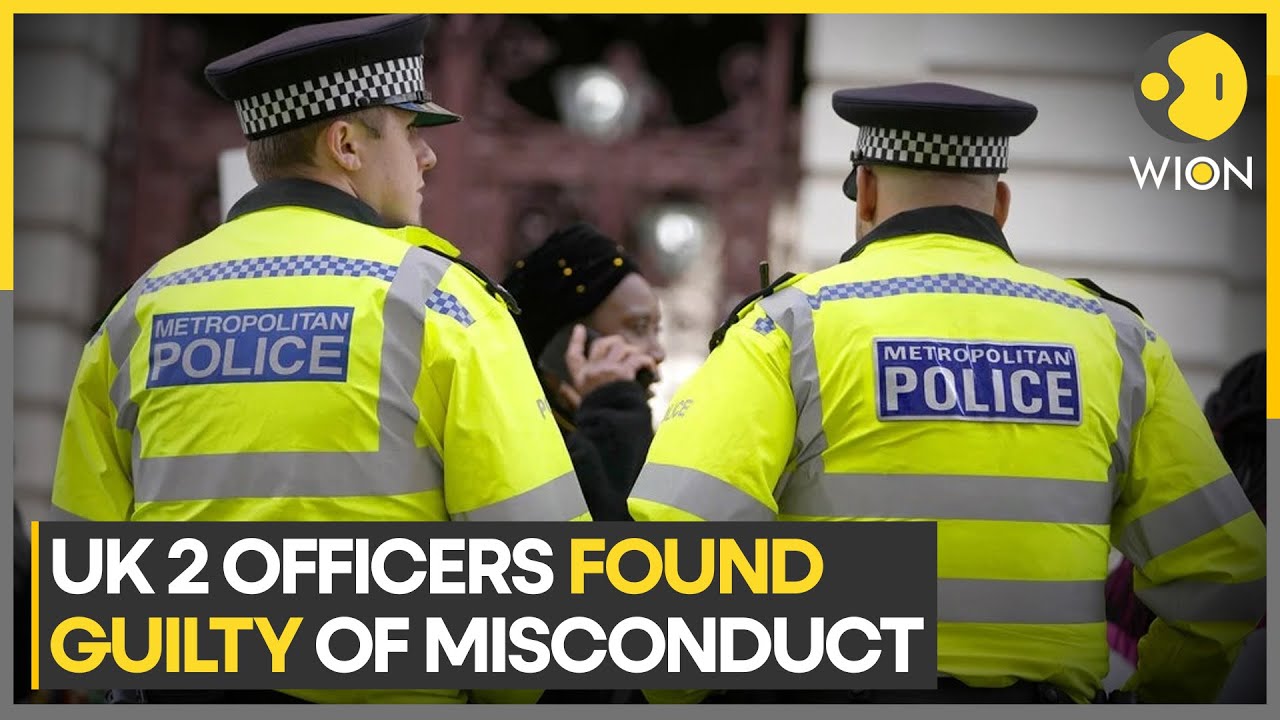 UK: Two met officers sacked over athlete search gross misconduct | WION ...