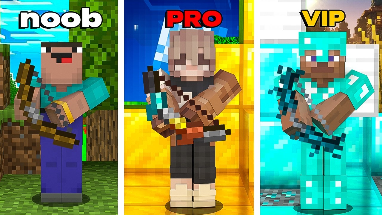 Битва ЛУКОВ! НУБ против ПРО В Майнкрафт!