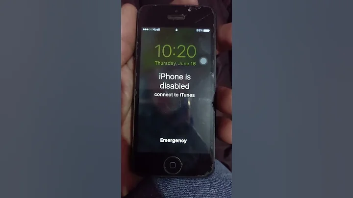 Iphone is disabled connect to iTunes #shorts