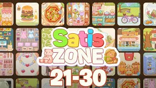 Satiszone: Perfect ASMR Game - All Levels 21-30 Solution Gameplay Walkthrough