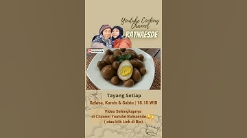 Thumbnail of 🔴 RESEP TELUR BACEM / TELUR PINDANG HEMAT ELPIJI SEDERHANA PELENGKAP GUDEG