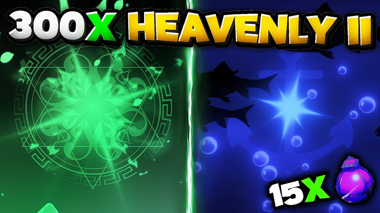I Used 300 *HEAVENLY* POTIONS in Sol's RNG Eon 1