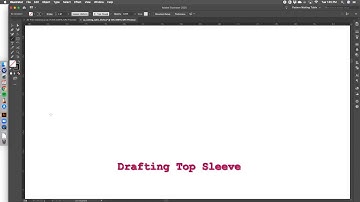 Drafting Top Sleeve in Adobe Illustrator || Aurelia Andrea