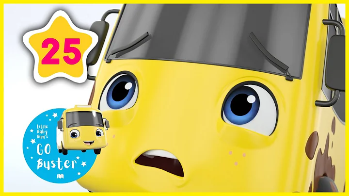 Sing Along With Buster! | Buster and the Carwash Song | Go Buster Official | ABCs and 123s