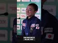 "After the triple combo, the crowd went nuts" 🇯🇵 ⛸️ #worldfigure