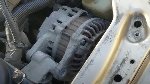 1999_2004 chrysler 300M ,belt and alternator removal, Mobile Mechanic Diagnostic & Repair