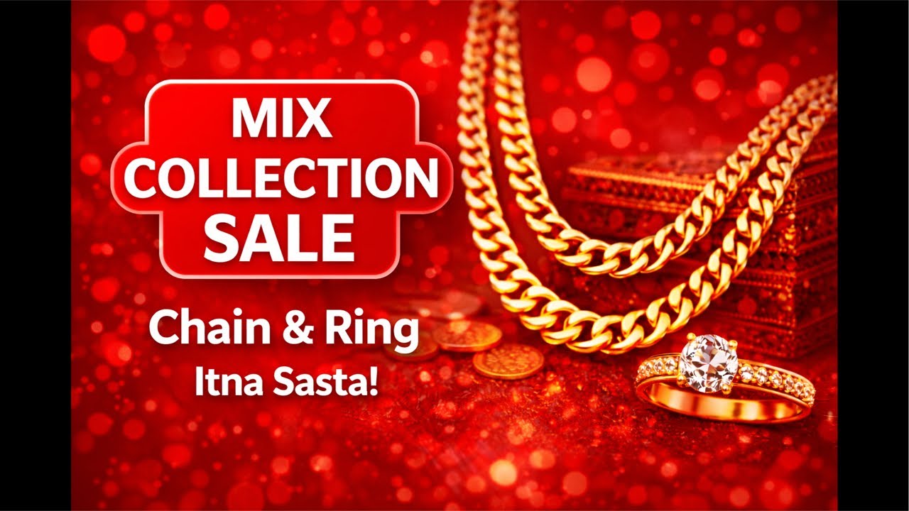 Microgold Polish Jewellery Live | Chain & Ring at Best Price booking no 9571750182