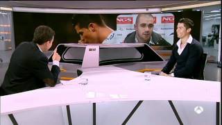 Entrevista a Cristiano Ronaldo en los Deportes de Antena 3