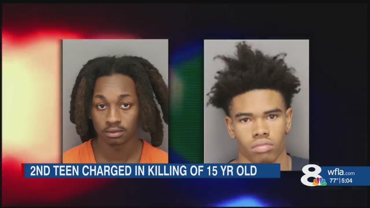 2nd teen charged with 15-year-old's murder in St. Pete - YouTube
