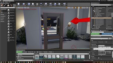 Saloon Door!  Physics Motors LinearAngular Constraint Unreal