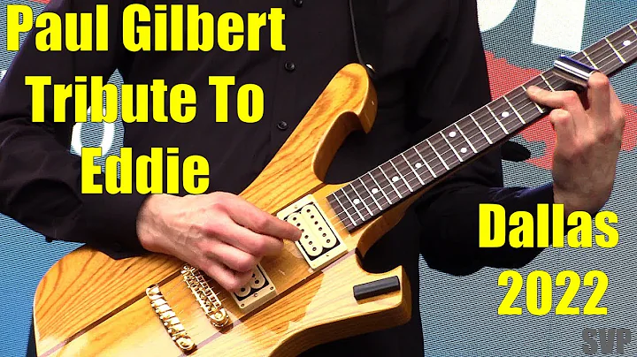 Paul Gilbert Uses Slide In Tribute To Eddie (Edwar...