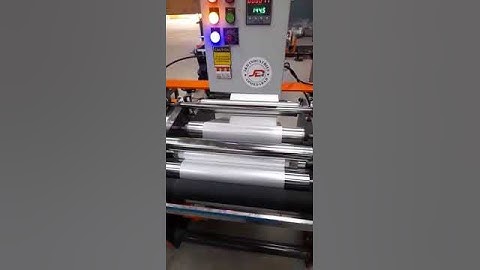 Book Cover Roll Rewinding Machine | J&D Industries