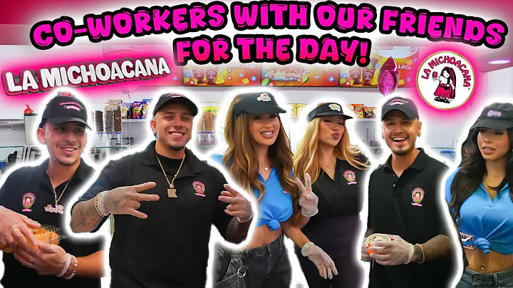 CO-WORKERS WITH OUR FRIENDS FOR THE DAY !!