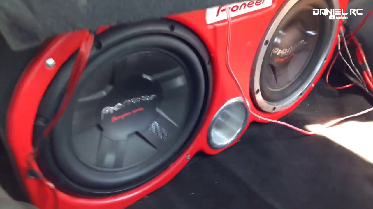 Subwoofers Pioneer 12" 400 RMS l Car Audio YouTube