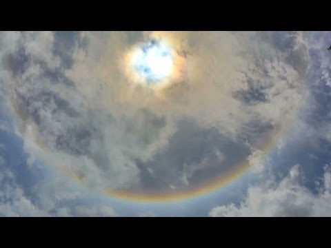 What's that ring around the sun? Sun halo?