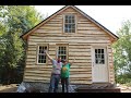 Time-lapse of our  DIY Off Grid Cabin Build in the woods. | 6 month update