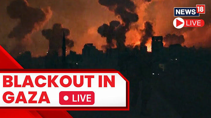 Israel Vs Palestine News Live | Blackout In Gaza Live | Gaza Attack Live | Israel Vs Hamas | N18L
