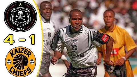 Bob Save Cup 1996 | Orlando Pirates VS  Kaizer Chiefs | Soweto Derby Classic