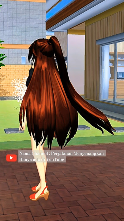 TUTORIAL GABUNG RAMBUT VERSI KUNCIR PANJANG #sakuraschoolsimulator #sakura #shorts