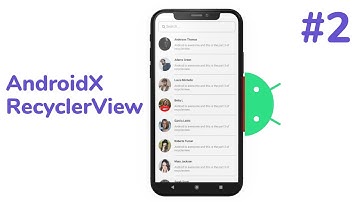 RecyclerView(AndroidX 2020): Part 2 | Creating Recycler Adapter Class | Android Studio Tutorial