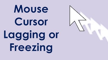 How to fix mouse cursor lagging or freezing issue in windows 7