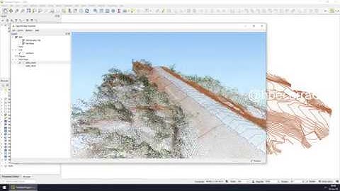 Pointcloud 3D in qgis2three QGIS