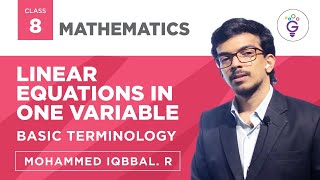 Linear Equations in one Variable | Basic Terminology | Class 8 | Malayalam | Maths