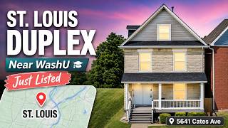 5641 Cates Ave St. Louis MO 63112 | Duplex for Sale Near WashU | Investment Property