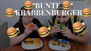 Bunte Krabbenburger So Habt Ihr Burger Noch Nie Gesehen